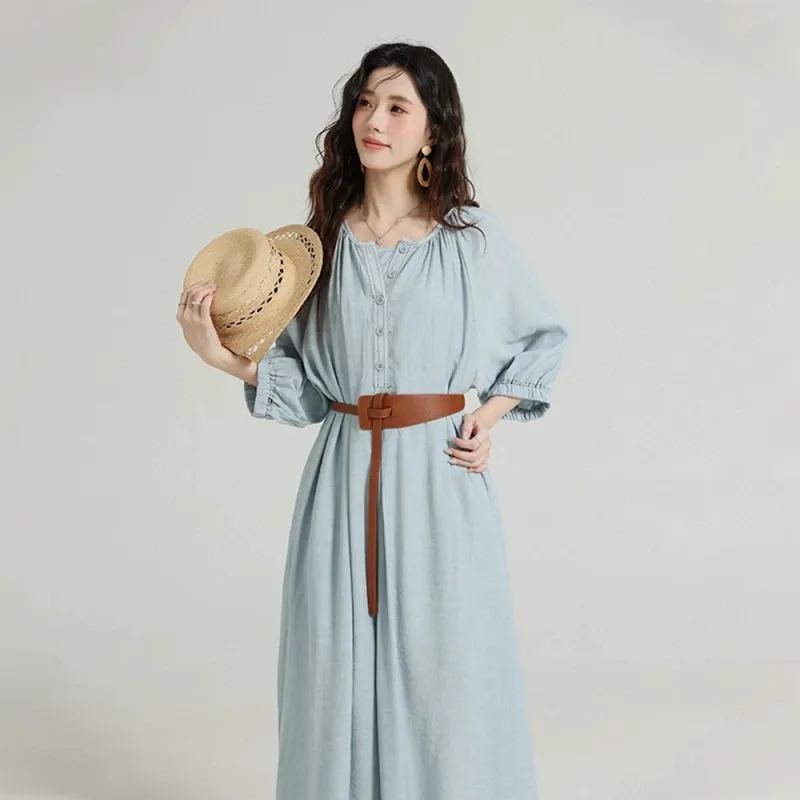 ERIRI Short Sleeved Dress Women's-7