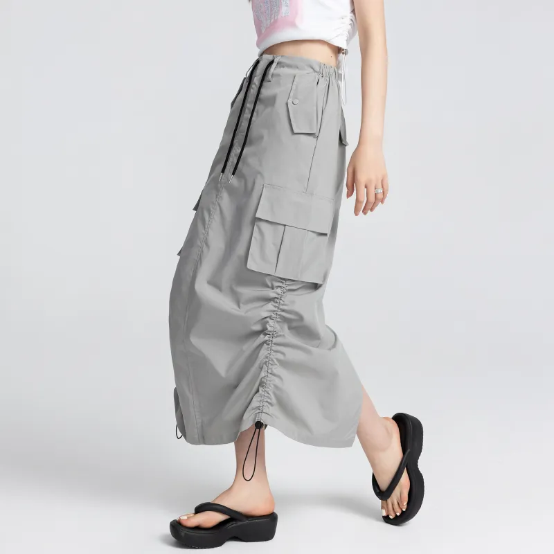 ERIRI Casual Long Skirts Women's-4