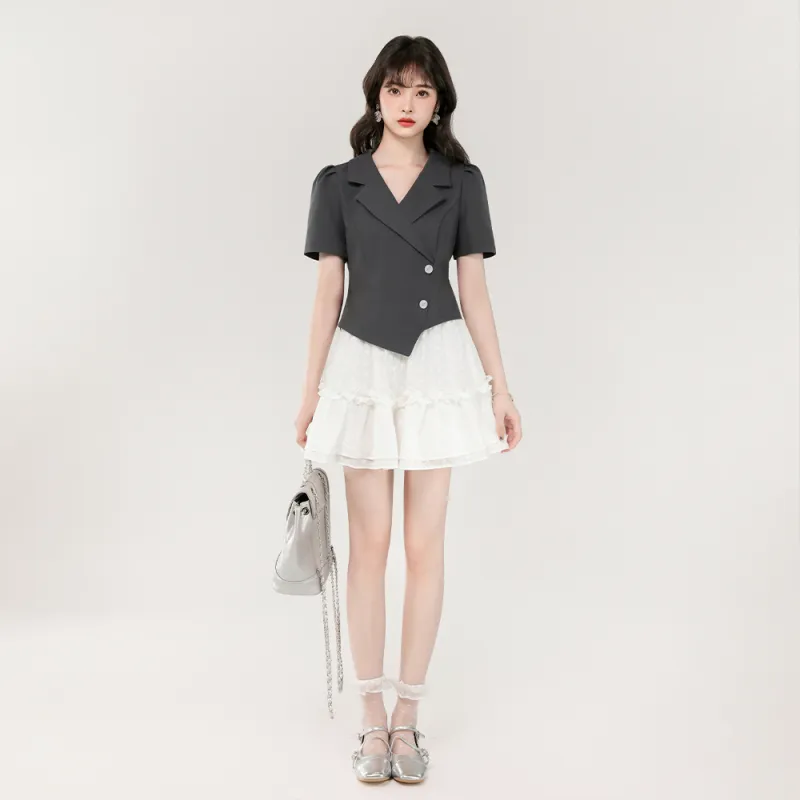 ERIRI Two Piece Skirt Sets Women's-2
