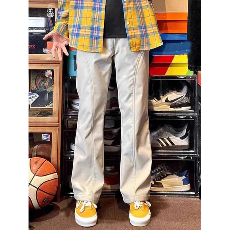 PAINT STAIN Casual Pants Unisex-13