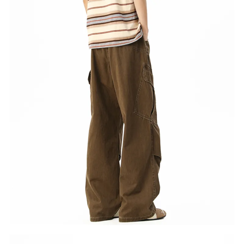 PAINT STAIN Cargo Pants Unisex-16