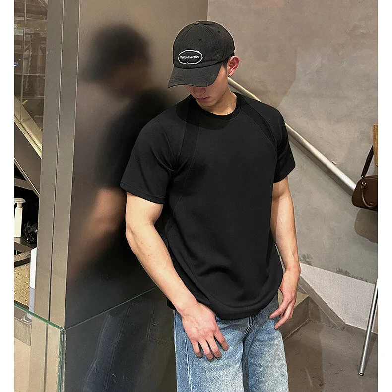 MIIRACER Minimalist Style Basic T Shirt Unisex-32