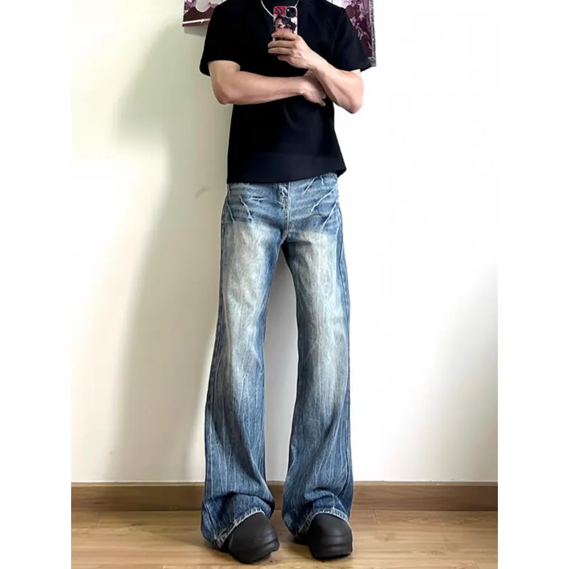 Hypeyourself Jeans Unisex Elegant Blue-5