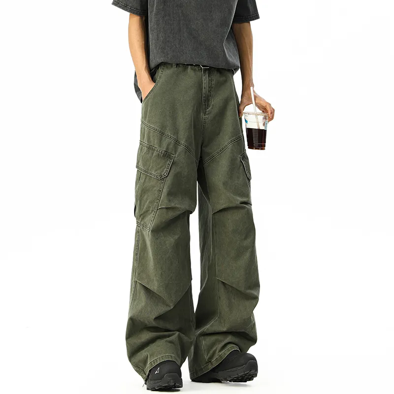 PAINT STAIN Cargo Pants Unisex-22