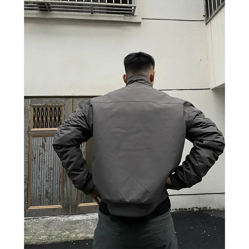 WELTER EXPERIMENT Classic Baseball Jacket Unisex-8