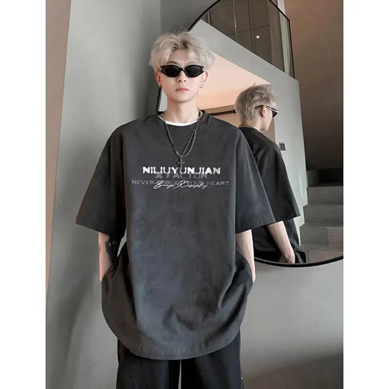 WELTER EXPERIMENT Fashion Versatile T Shirt Unisex-10