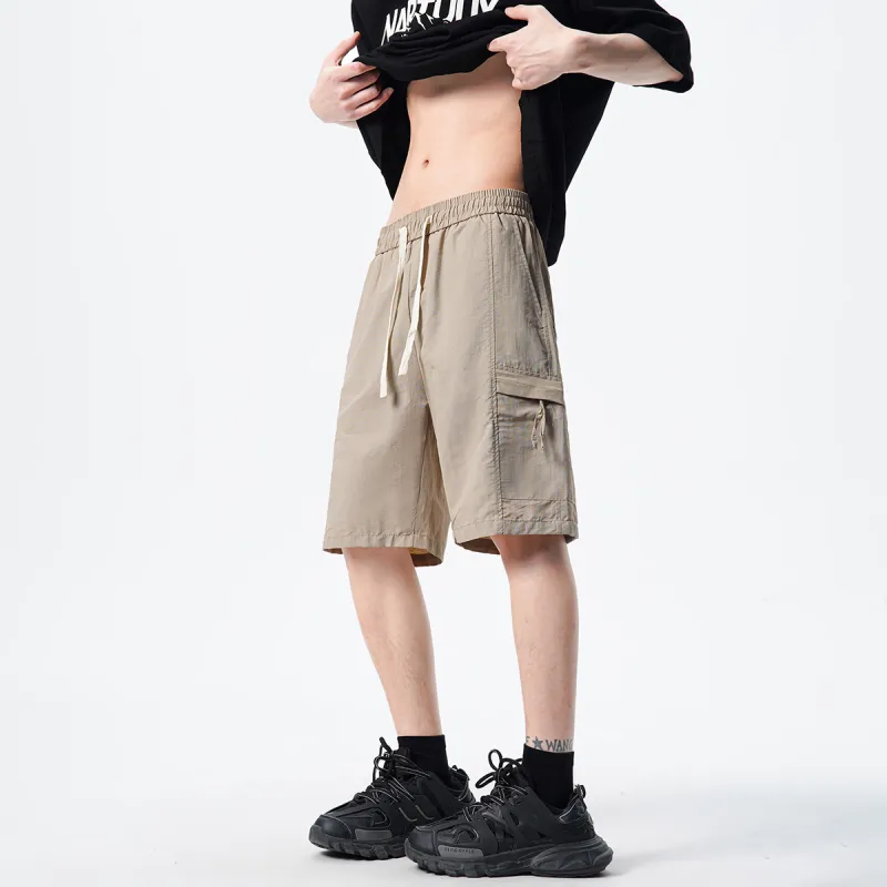 PAINT STAIN Cargo Shorts Men-16