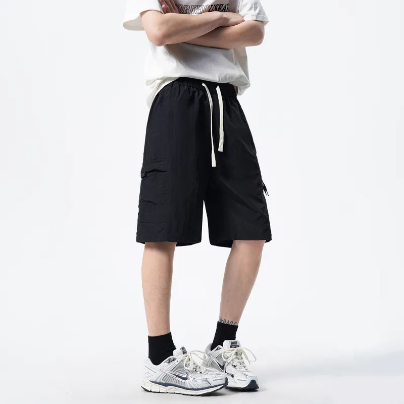 PAINT STAIN Cargo Shorts Men-8
