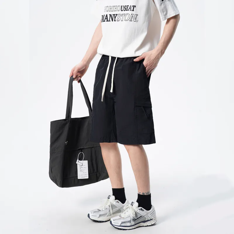 PAINT STAIN Cargo Shorts Men-9