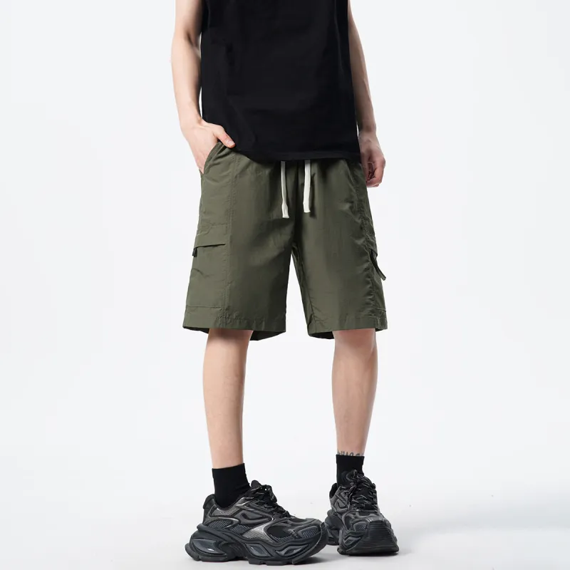 PAINT STAIN Cargo Shorts Men-27