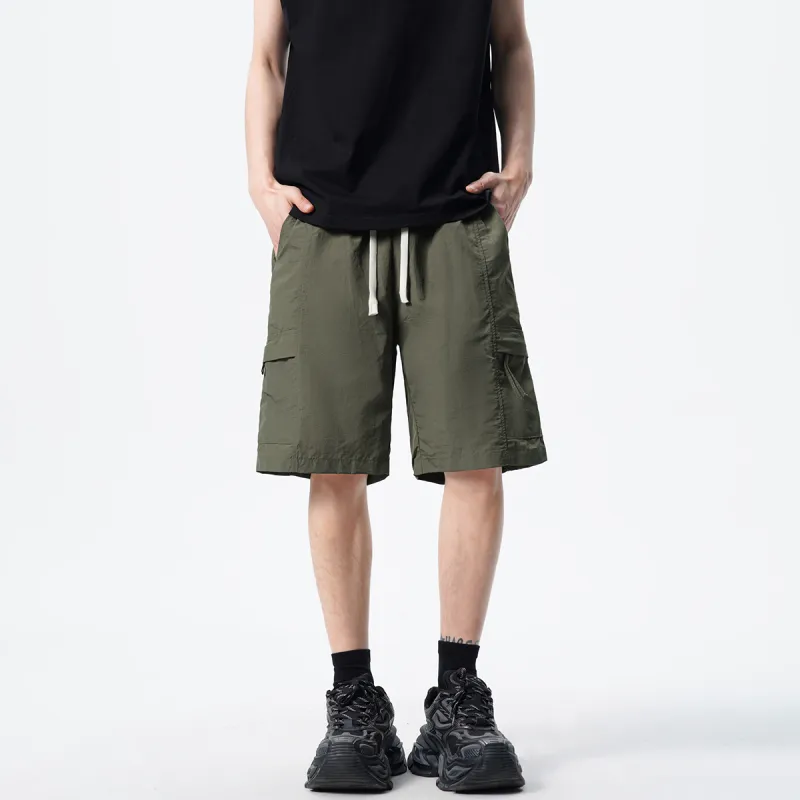PAINT STAIN Cargo Shorts Men-26