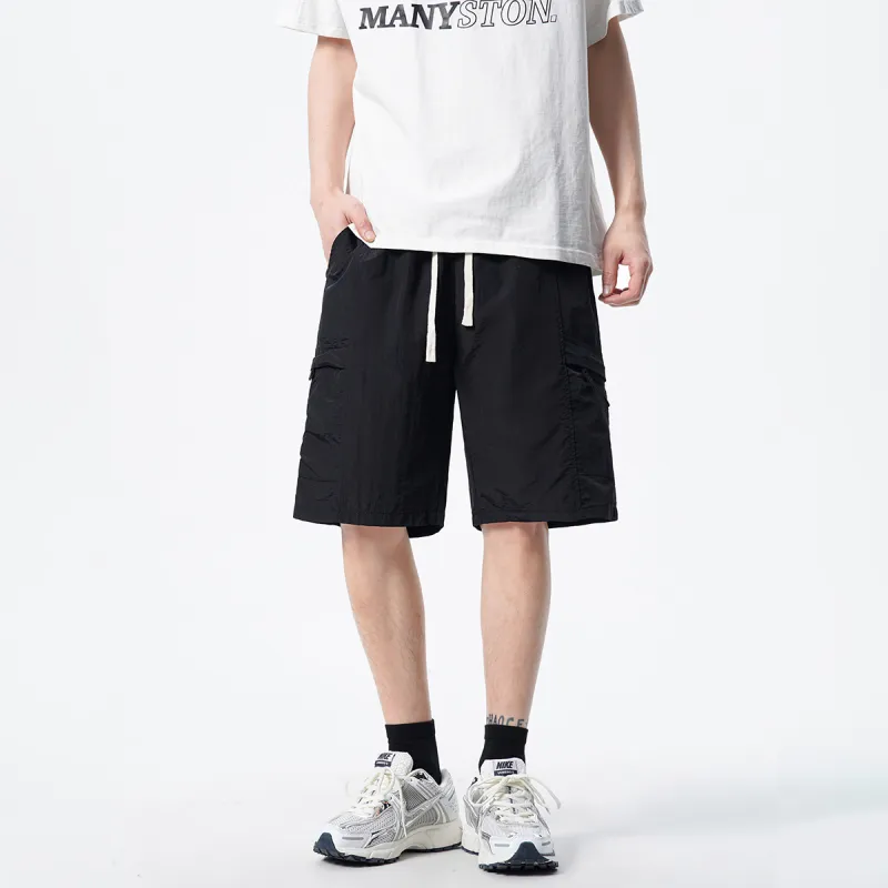 PAINT STAIN Cargo Shorts Men-6