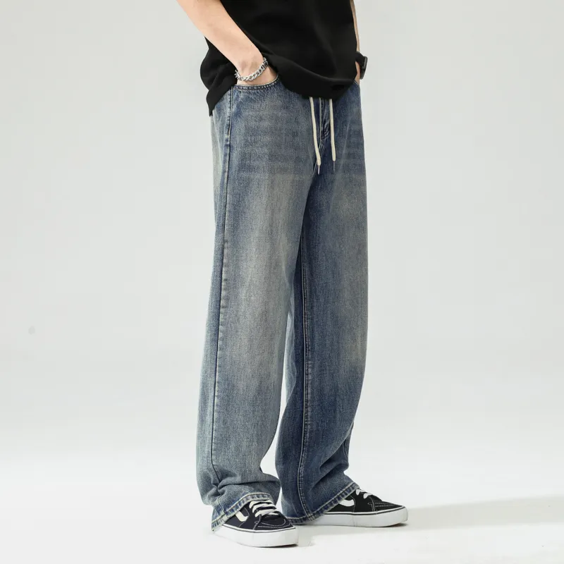 ROBINHOOD Jeans Men's Vintage Blue-6