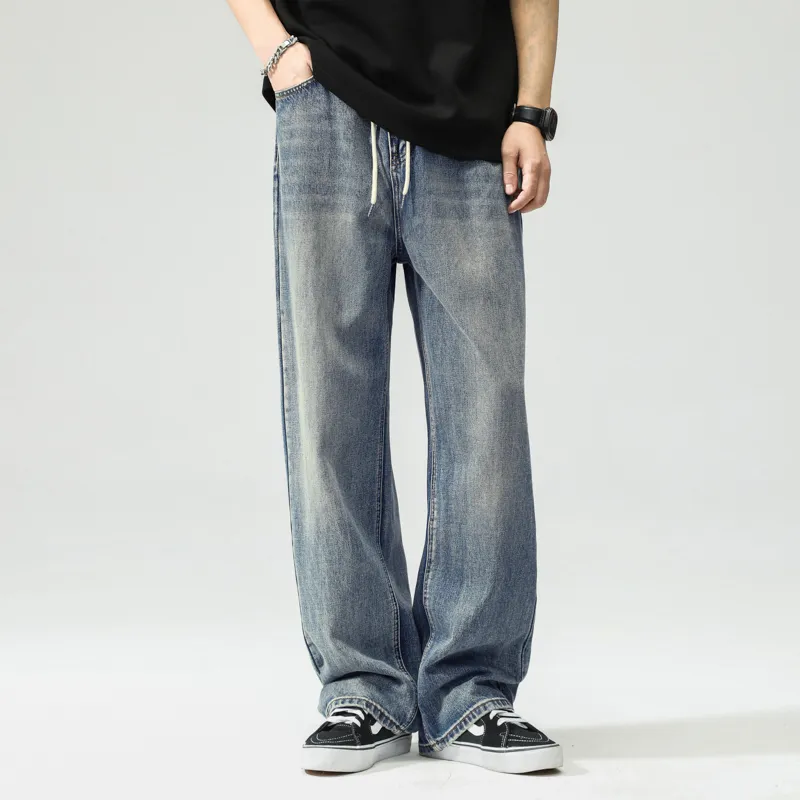 ROBINHOOD Jeans Men's Vintage Blue-3