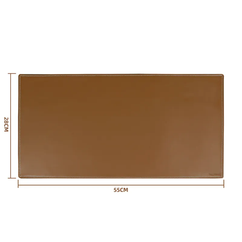 TALLYWOOD Genuine Leather Thickened Table Set All Mouse Pad With Keyboard Rest And Wrist Rest-28