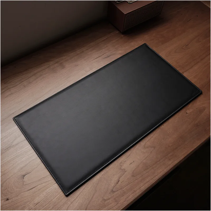 TALLYWOOD Genuine Leather Thickened Table Set All Mouse Pad With Keyboard Rest And Wrist Rest-45