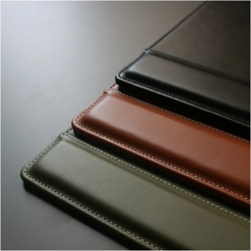 TALLYWOOD Genuine Leather Thickened Table Set All Mouse Pad With Keyboard Rest And Wrist Rest-12