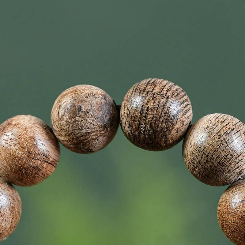 RIXIANGWAN Fragrance Agarwood Bracelets Unisex-3