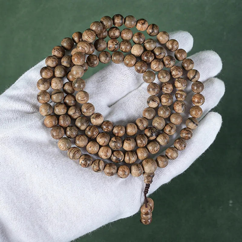 RIXIANGWAN Fragrance Agarwood Bracelets Unisex-5