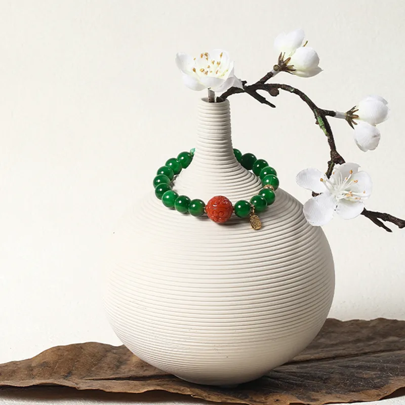 RIXIANGWAN Bracelets Jasper Unisex-4