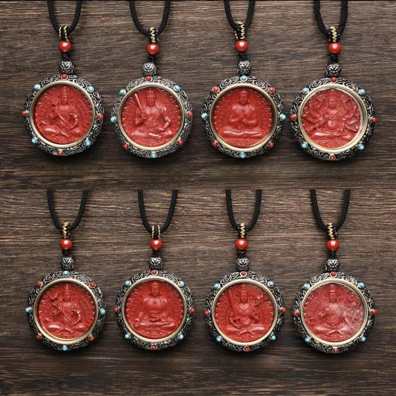 RIXIANGWAN Pendant #Good Luck Unisex-3