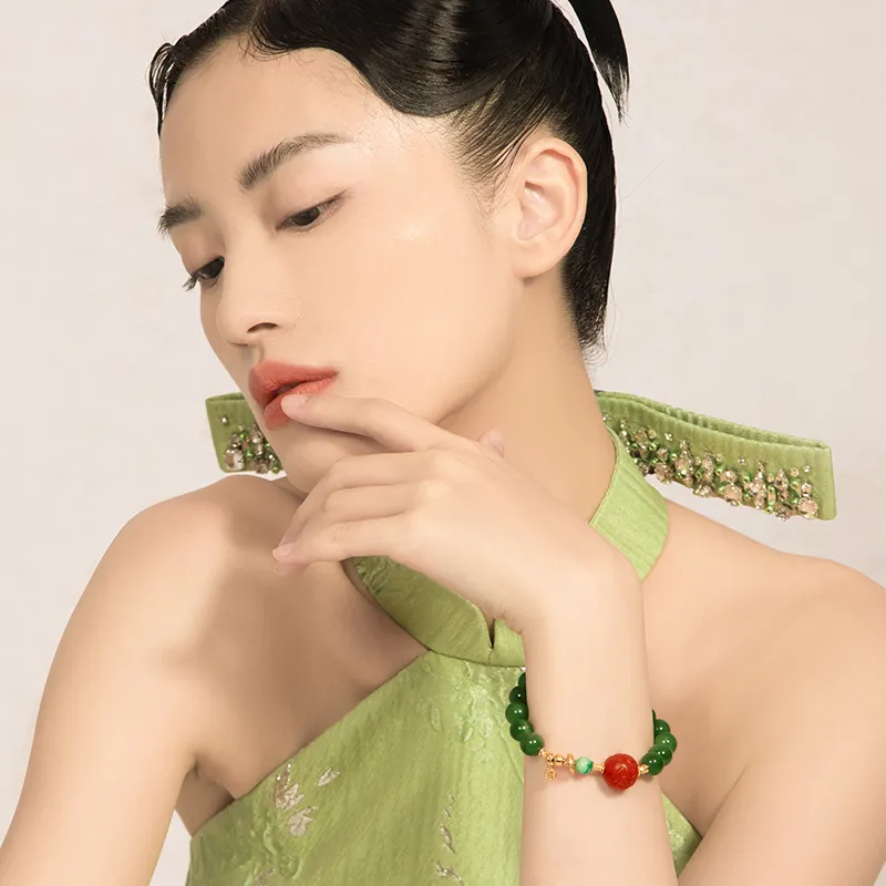 RIXIANGWAN Bracelets Jasper Unisex-1