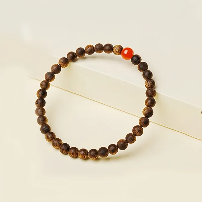 RIXIANGWAN Fragrance Agarwood Wooden Bracelets Unisex-5