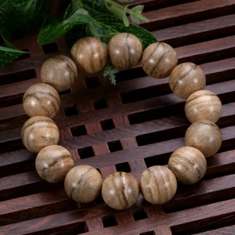 RIXIANGWAN Fragrance Agarwood Bracelets Unisex-1