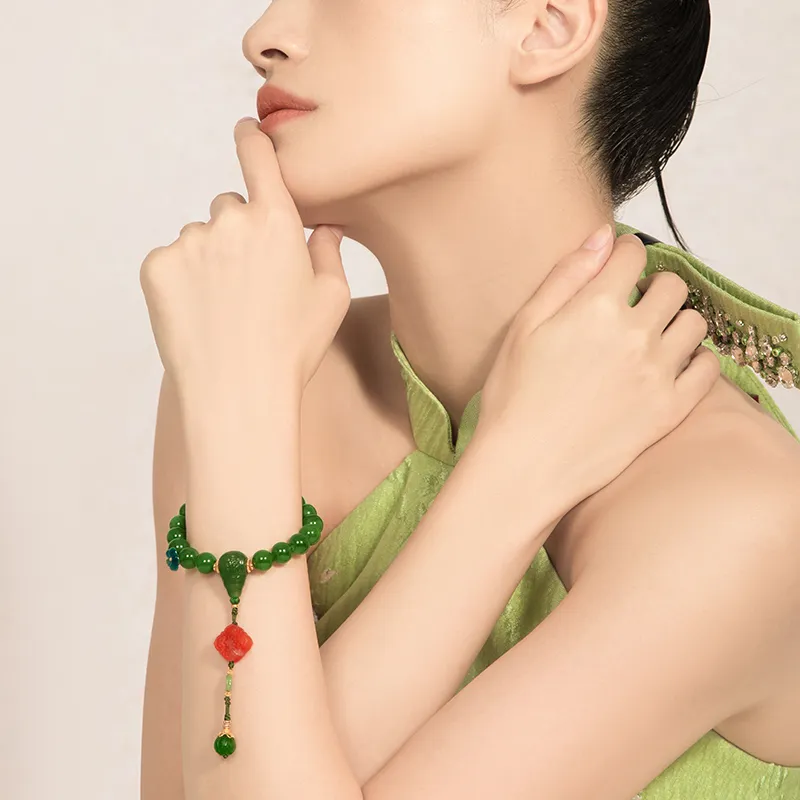 RIXIANGWAN Bracelets Jasper Unisex-3