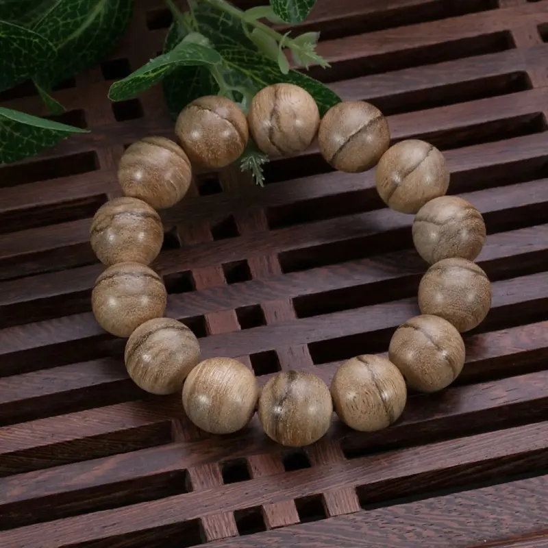 RIXIANGWAN Fragrance Agarwood Bracelets Unisex-3