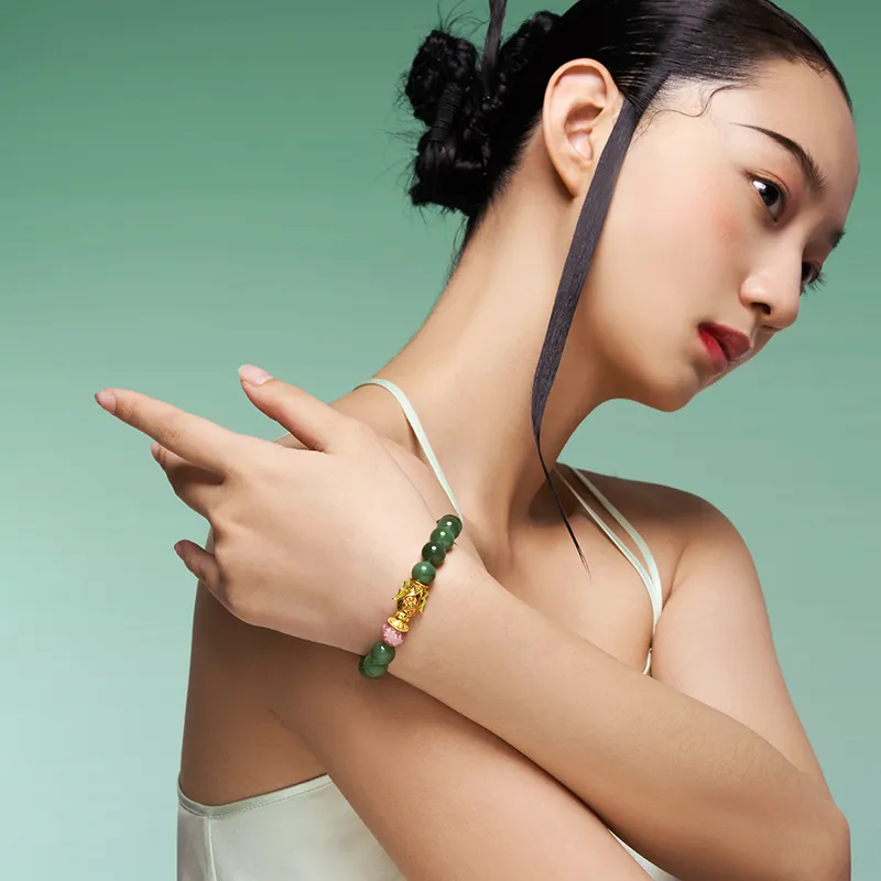 RIXIANGWAN Bracelets Jasper Unisex-4