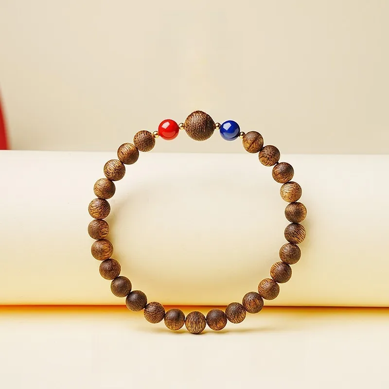 RIXIANGWAN Agarwood Bracelets Unisex-3