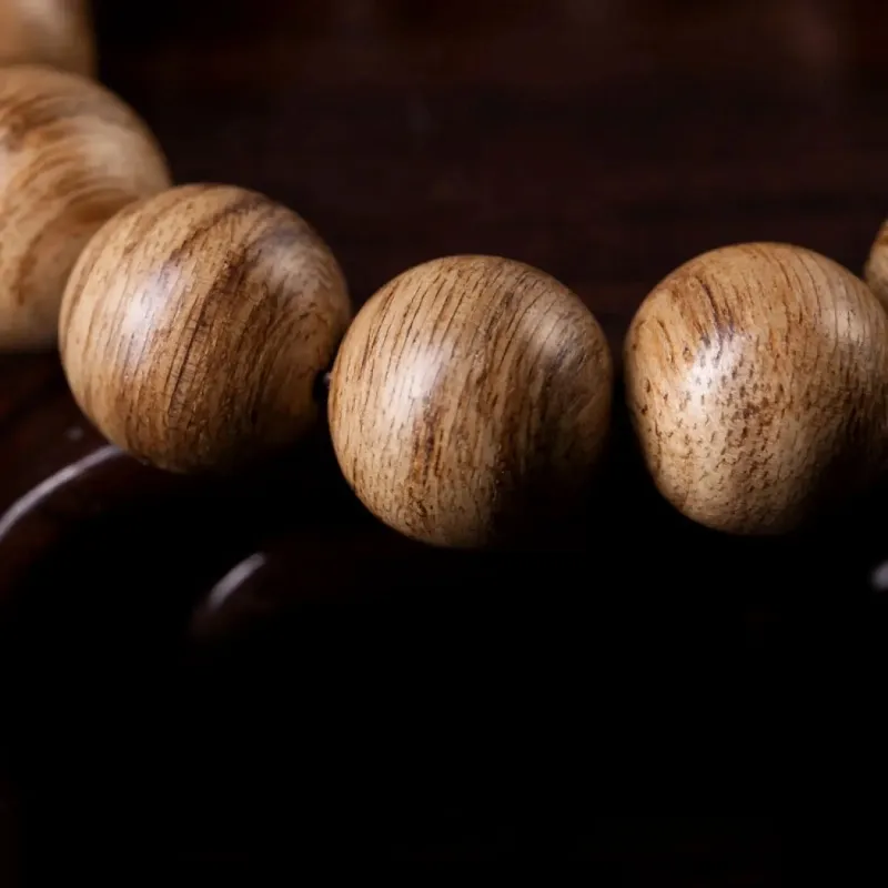 RIXIANGWAN Fragrance Agarwood Bracelets Unisex-3