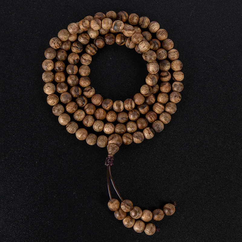 RIXIANGWAN Fragrance Agarwood Wooden Bracelets Unisex-1