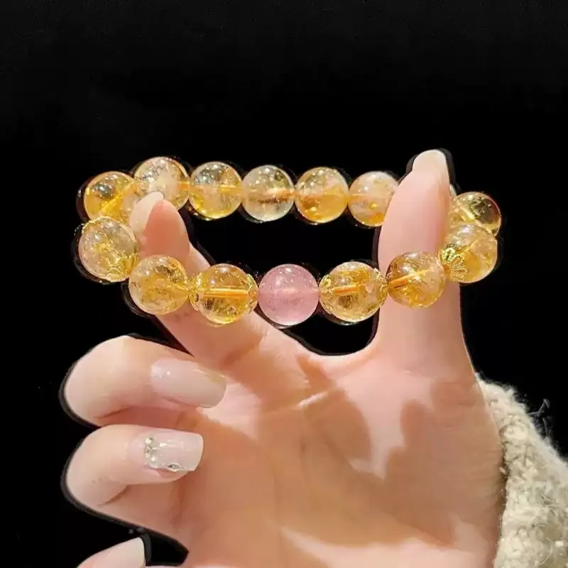 RIXIANGWAN Crystal Jade Bracelets Unisex-5