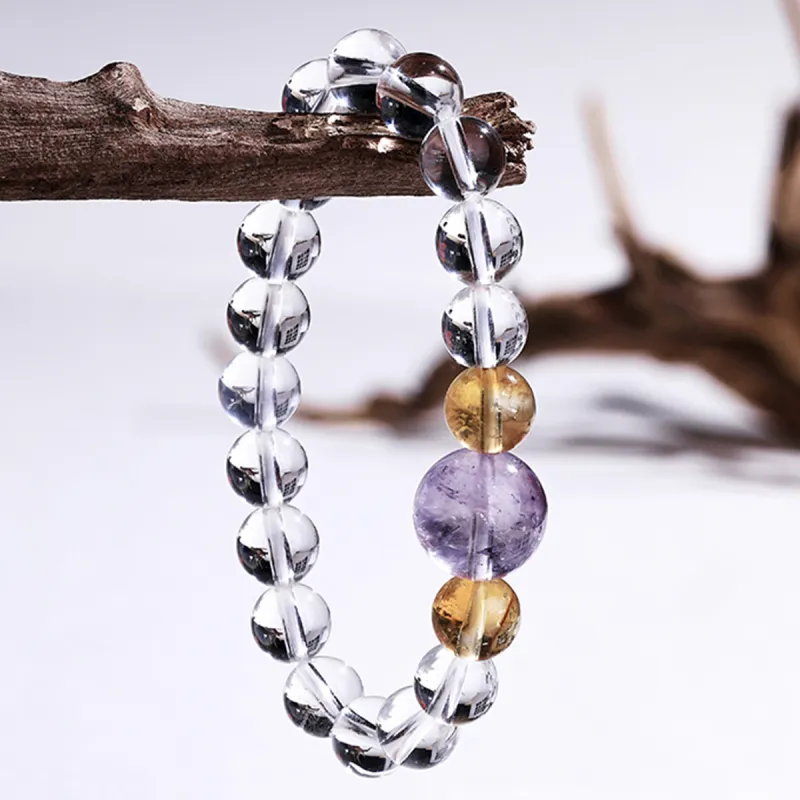 RIXIANGWAN Crystal Bracelets Unisex-7