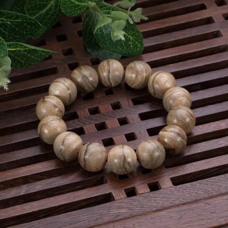 RIXIANGWAN Fragrance Agarwood Bracelets Unisex-2