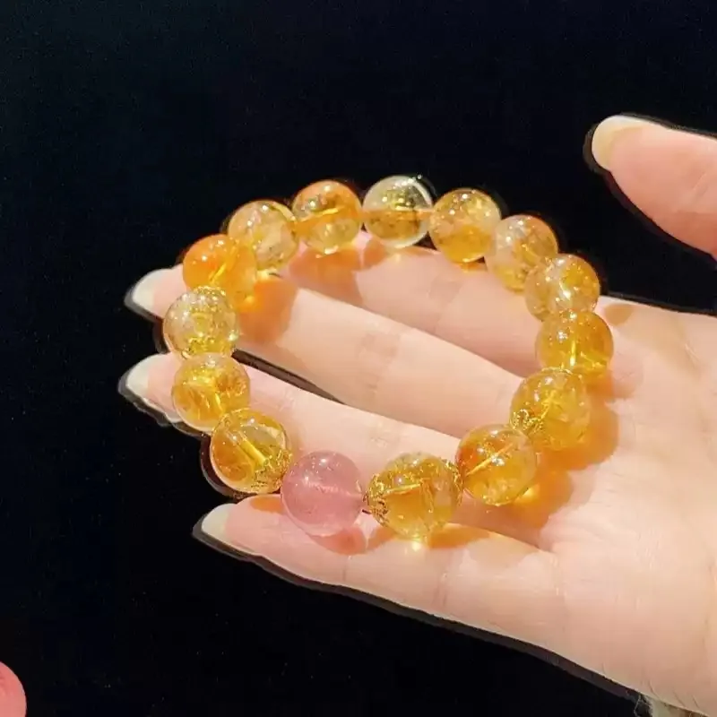 RIXIANGWAN Crystal Jade Bracelets Unisex-4