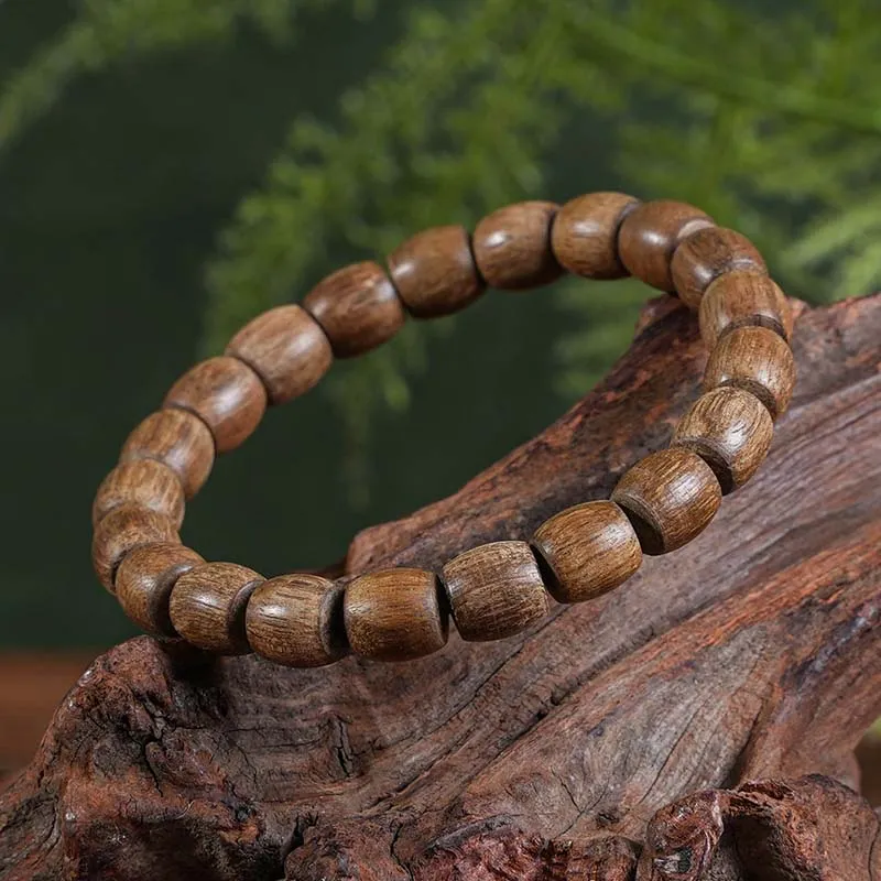 RIXIANGWAN Fragrance Agarwood Bracelets Unisex-2