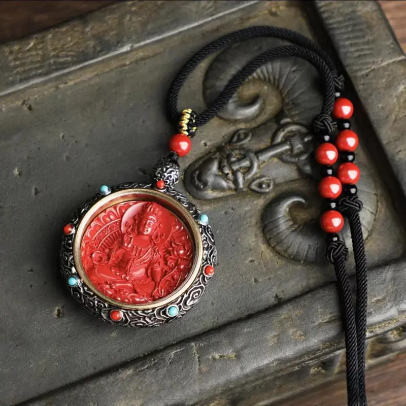 RIXIANGWAN Pendant #Good Luck Unisex-10