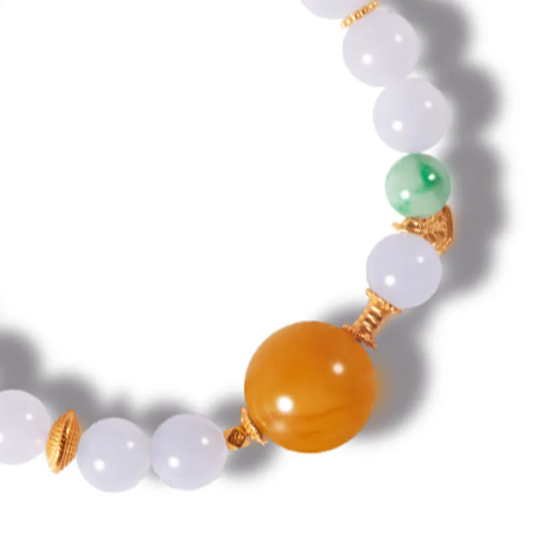RIXIANGWAN Bracelets Smoky Purple Unisex-4
