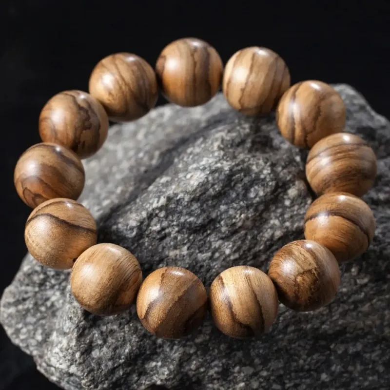 RIXIANGWAN Fragrance Agarwood Bracelets Unisex-1
