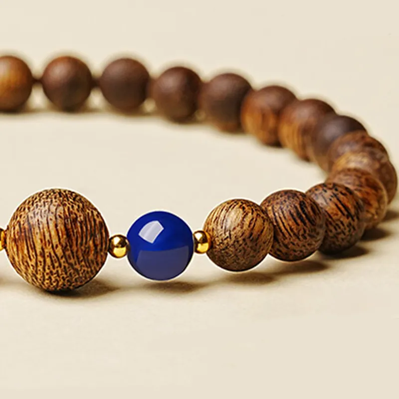 RIXIANGWAN Agarwood Bracelets Unisex-2