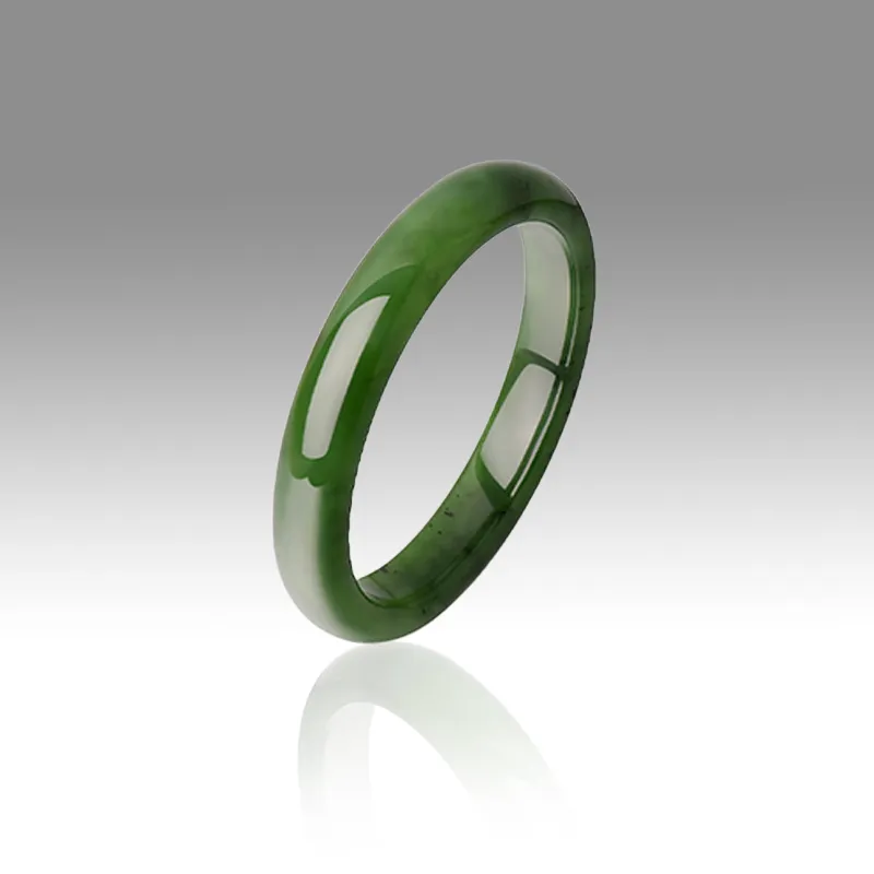 RIXIANGWAN Hetian Jade Bangles Jasper Women's-3