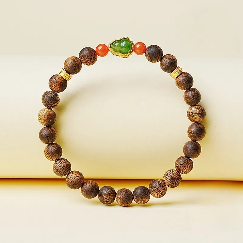 RIXIANGWAN Agarwood Bracelets Unisex-3