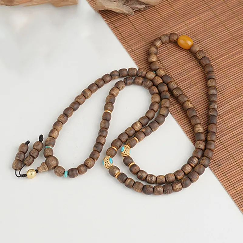 RIXIANGWAN Agarwood Bracelets Unisex-2
