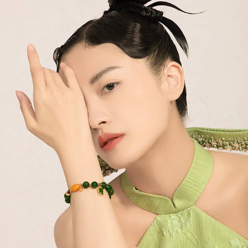 RIXIANGWAN Bracelets Jasper Unisex-1