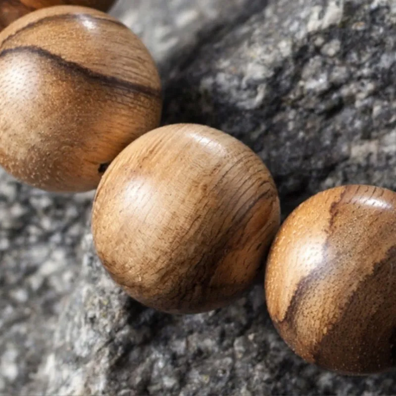 RIXIANGWAN Fragrance Agarwood Bracelets Unisex-4