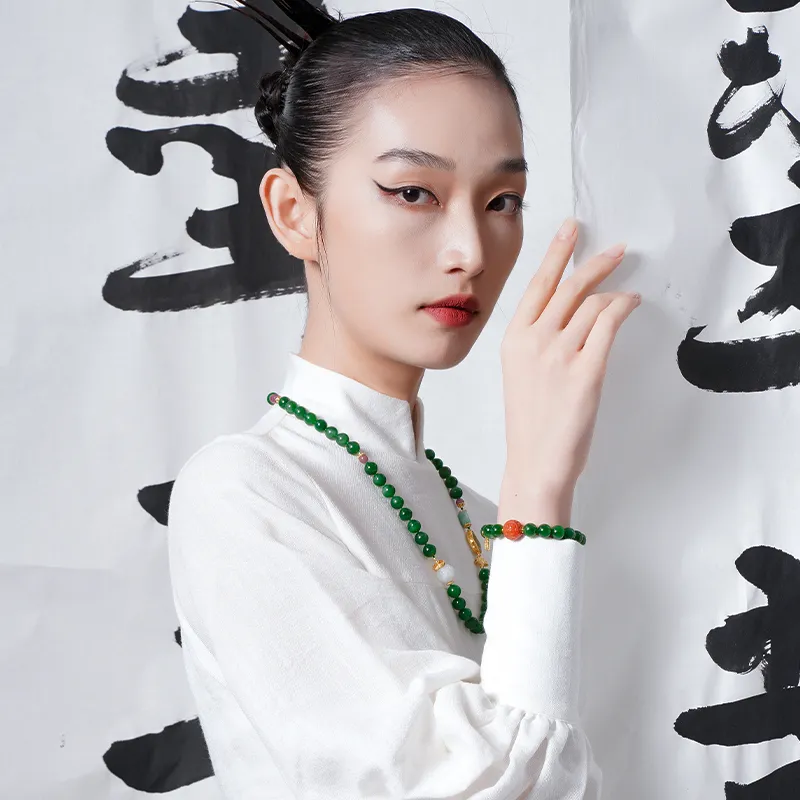 RIXIANGWAN Bracelets Jasper Unisex-2