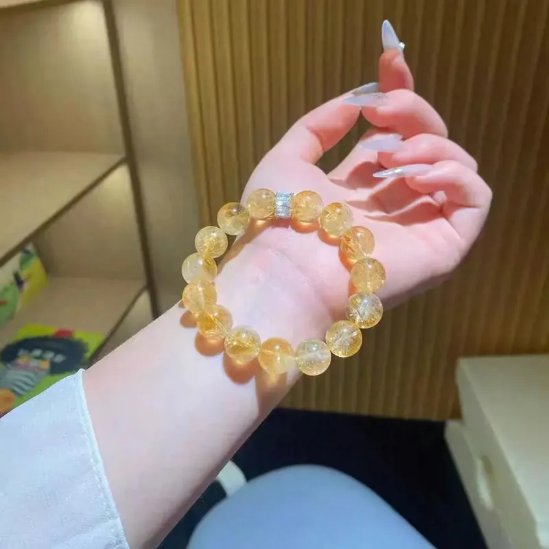 RIXIANGWAN Crystal Jade Bracelets Unisex-2
